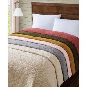 Brooklyn Loom Marshmallow Sherpa Blanket